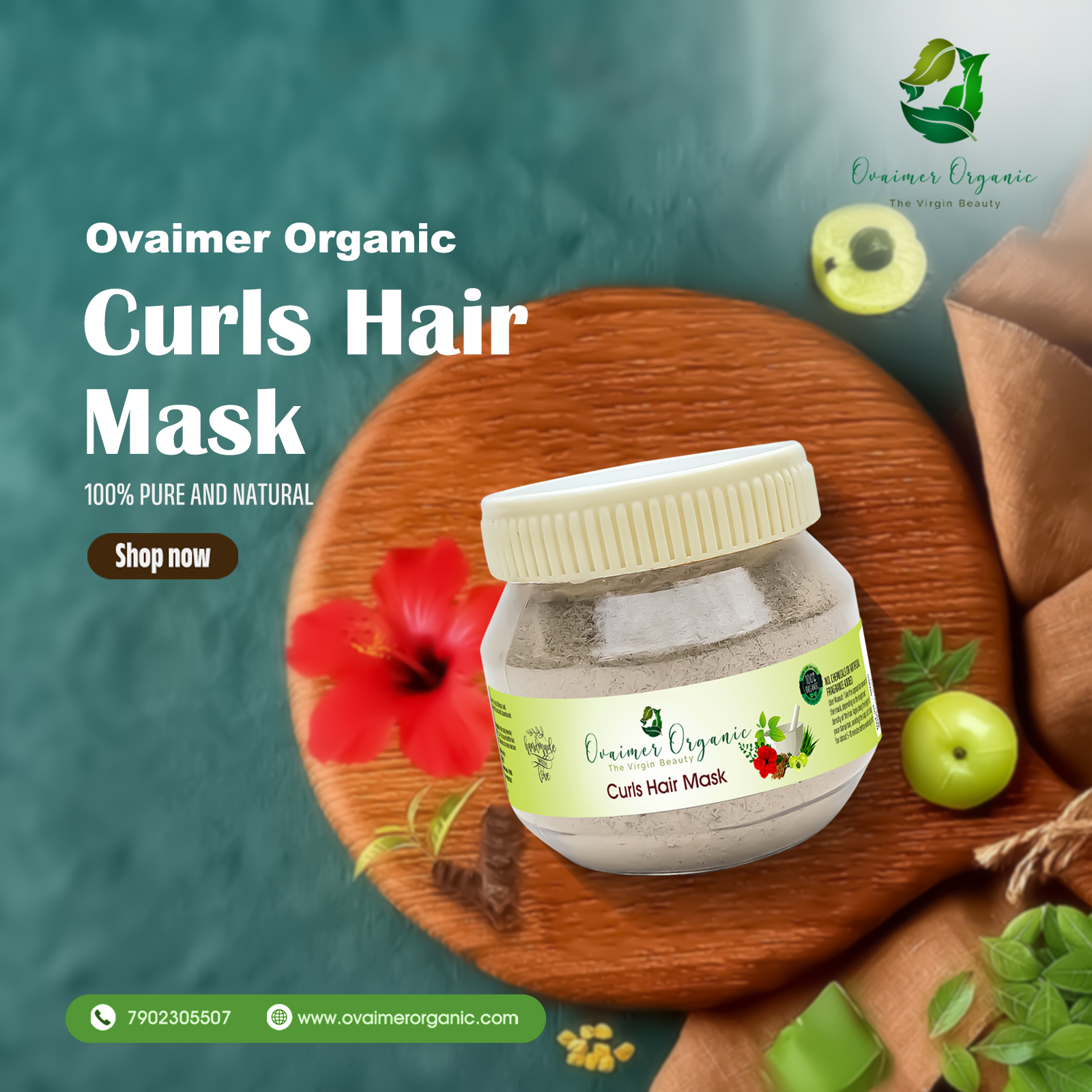 Curly Hair Mask Organic